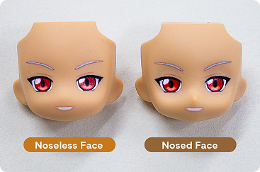 Noseless Face / Nosed Face