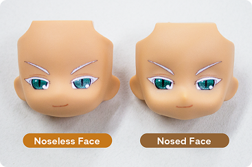 Noseless Face / Nosed Face
